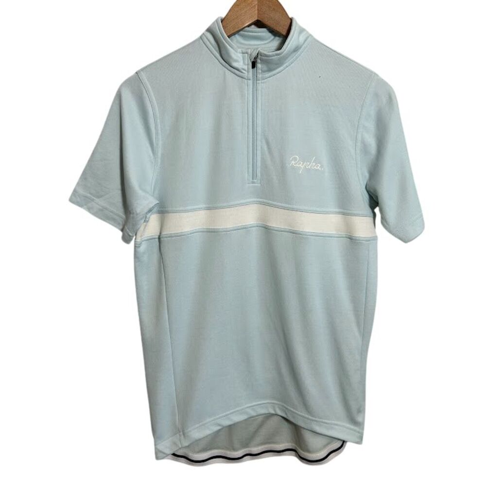 Rapha Club Jersey Limited Release Anquetil M Blue Merino Wool Blend Cycling FLAW